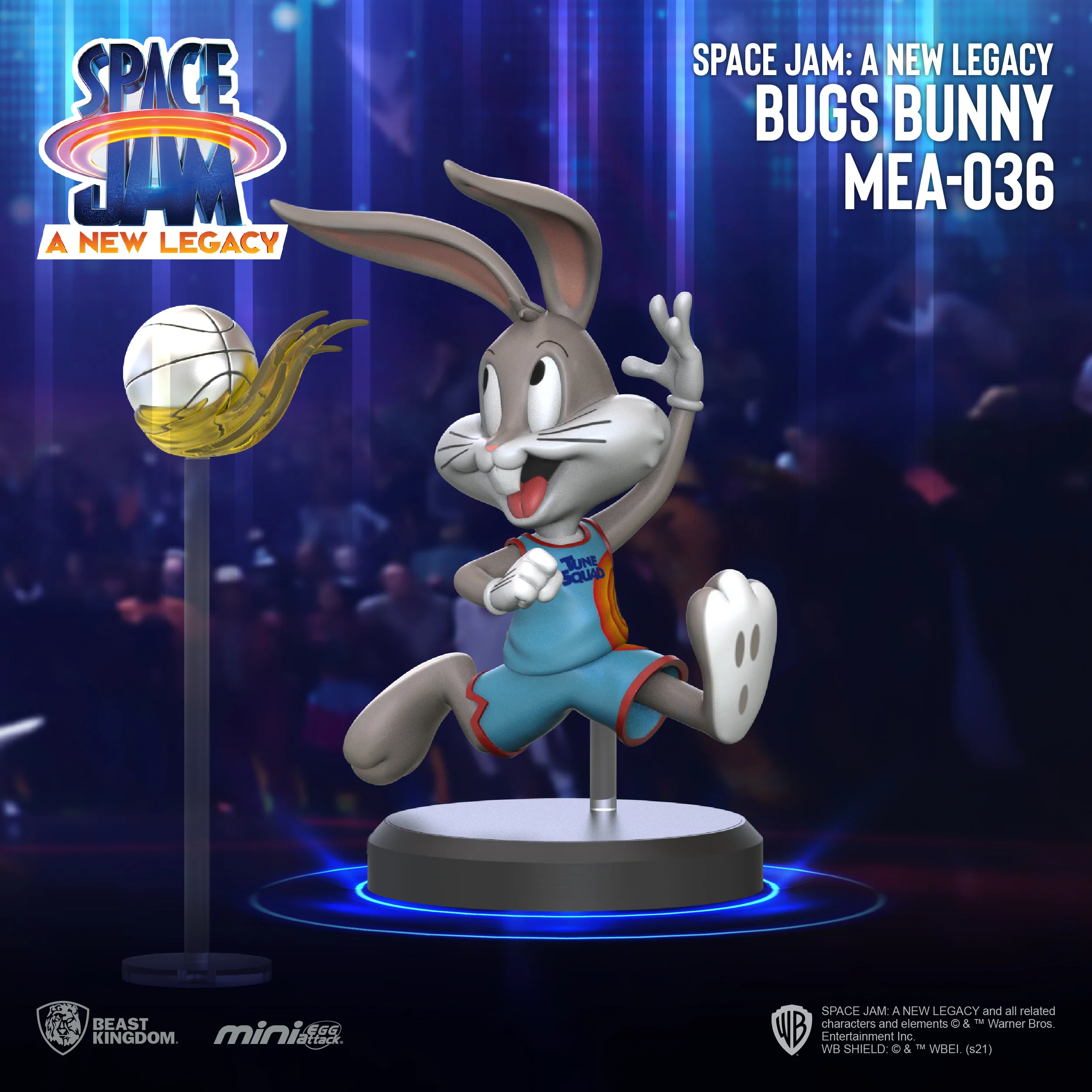 Beast Kingdom MEA-036 Bugs Bunny Mini Egg Attack Figure (Space Jam: A New  Legacy Series)