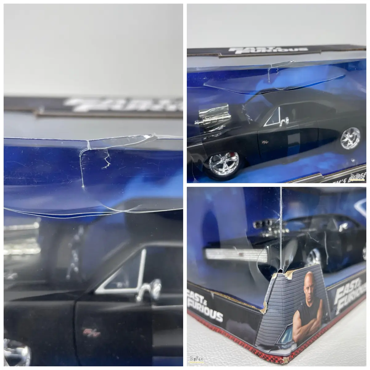 Fast & Furious Dom’s Dodge Charger RT 1-24 Scale Diecast Car Model By Jada Toys BigFan Merch