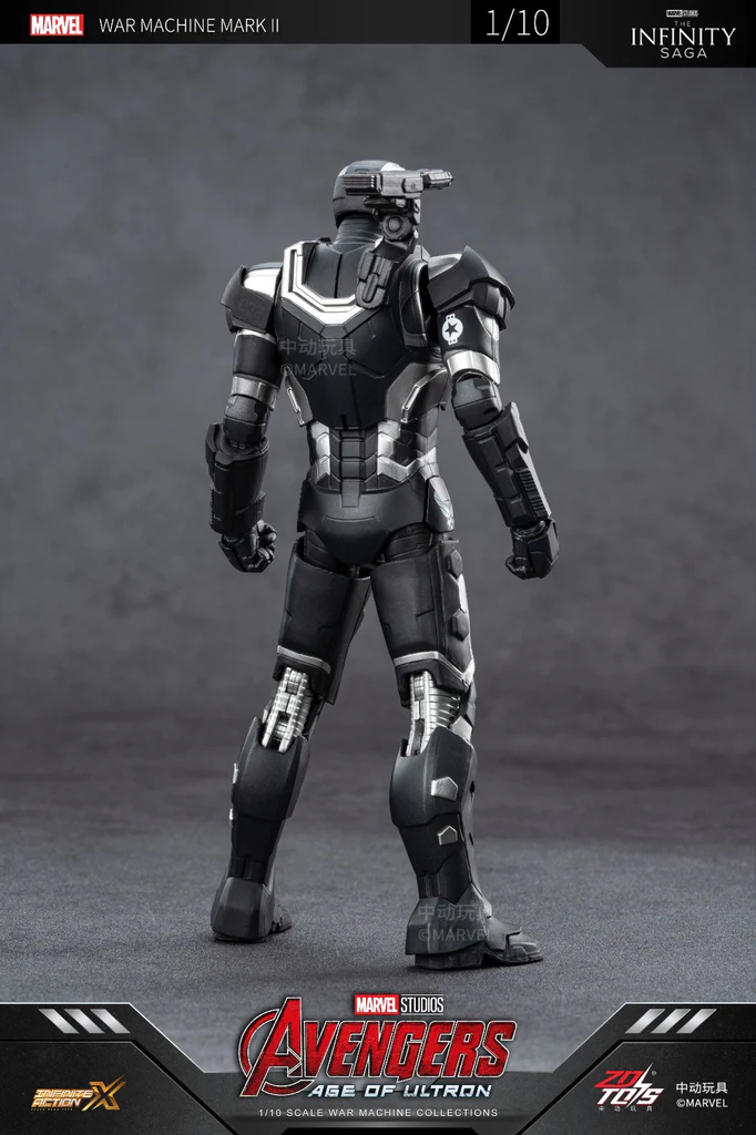 Iron Man War Machine Mark Action Figure inches by ZD Toys