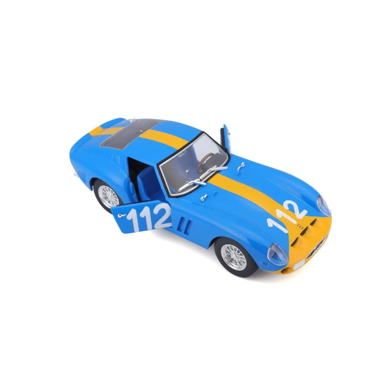 Bburago 1962 Ferrari 250 GTO Blue 1:24 Scale Diecast Car Model