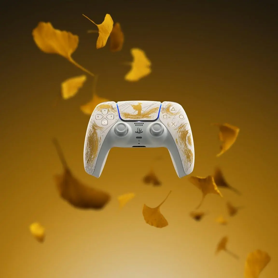 Sony Playstation 5 DualSense Controller Ghost Of Yotei Gold LIMITED EDITION-BigFan Merch