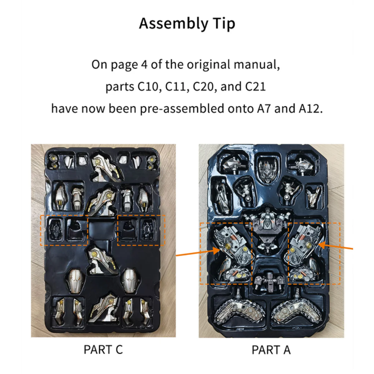 Yolopark Megatron Transformers Revenge of the Fallen AMK PRO Series Model Kit assembly change-BigFan Merch