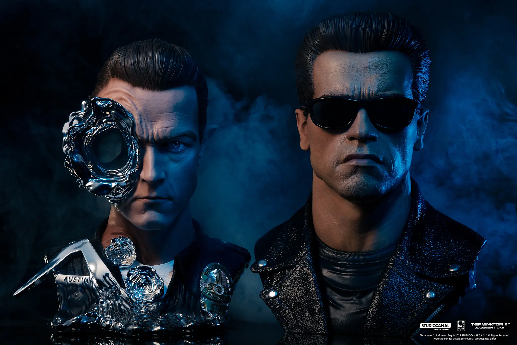 purearts-T-1000 and T-800 Bust-BigFan Merch