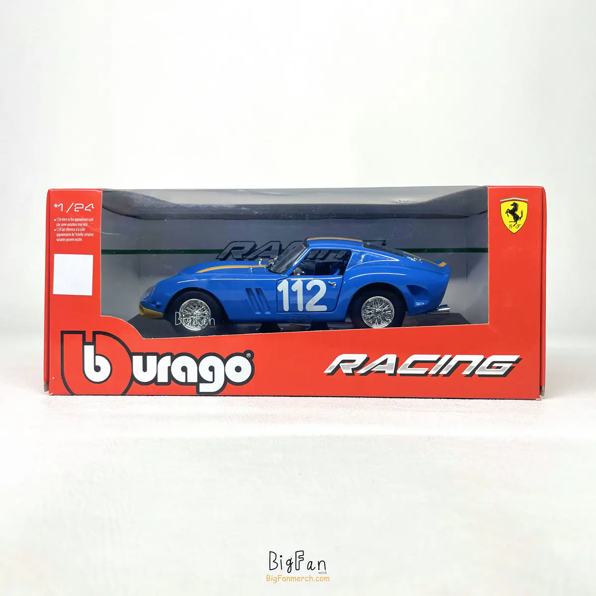 自動車 Bburago Ferrari 250 GTO (1962) 1/24 Ferrari 250 GTO Red 1/24 Diecast Model Car by Bburago