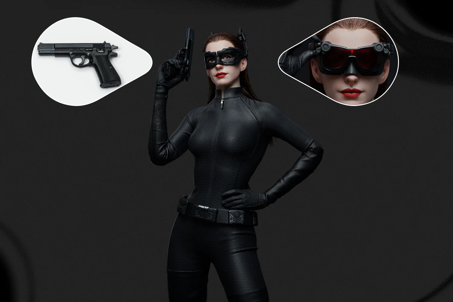 queen studios inart Catwoman 1-6 Collectible Figure details - bigfan merch
