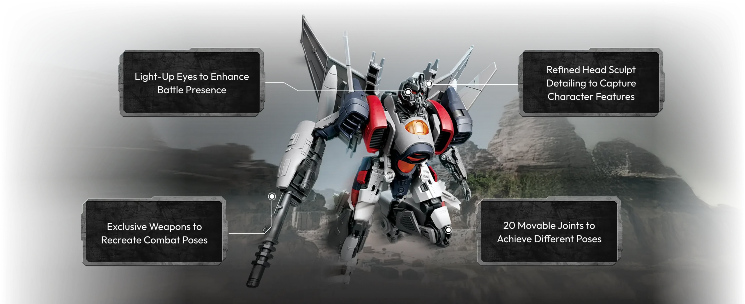 Blokees Blitzwing Transformers Classic Class 25 model kit package-Transformers Bumblebee-BigFan Merch