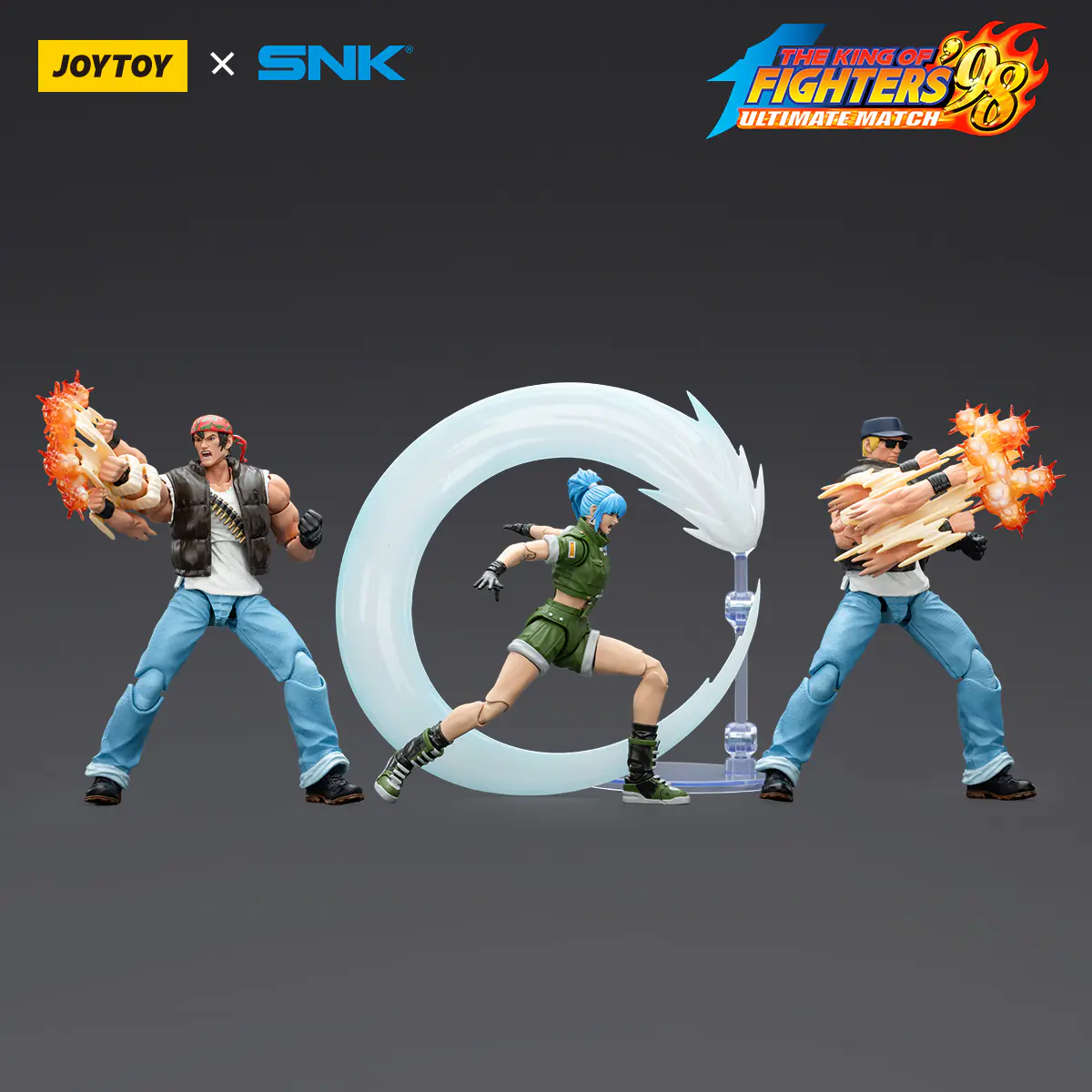 JOYTOY The King of Fighters Action Figure KOF 98UM Ikari Warriors Team-BigFan Merch