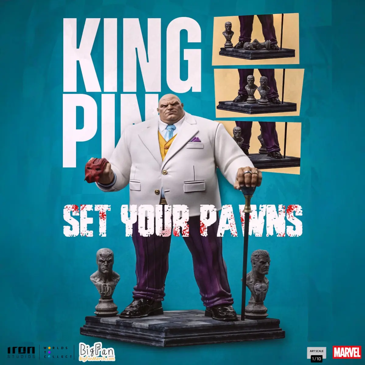 Iron Studios Marvel Comics Kingpin Statue-BigFan Merch