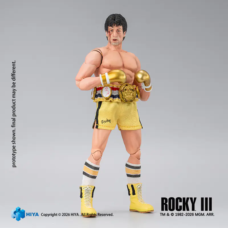 コミック・アニメ Rocky - Action Figure Series 3 RockyIII Rocky III Rocky Boxer Exquisite Super Series Action Figure - 1/12