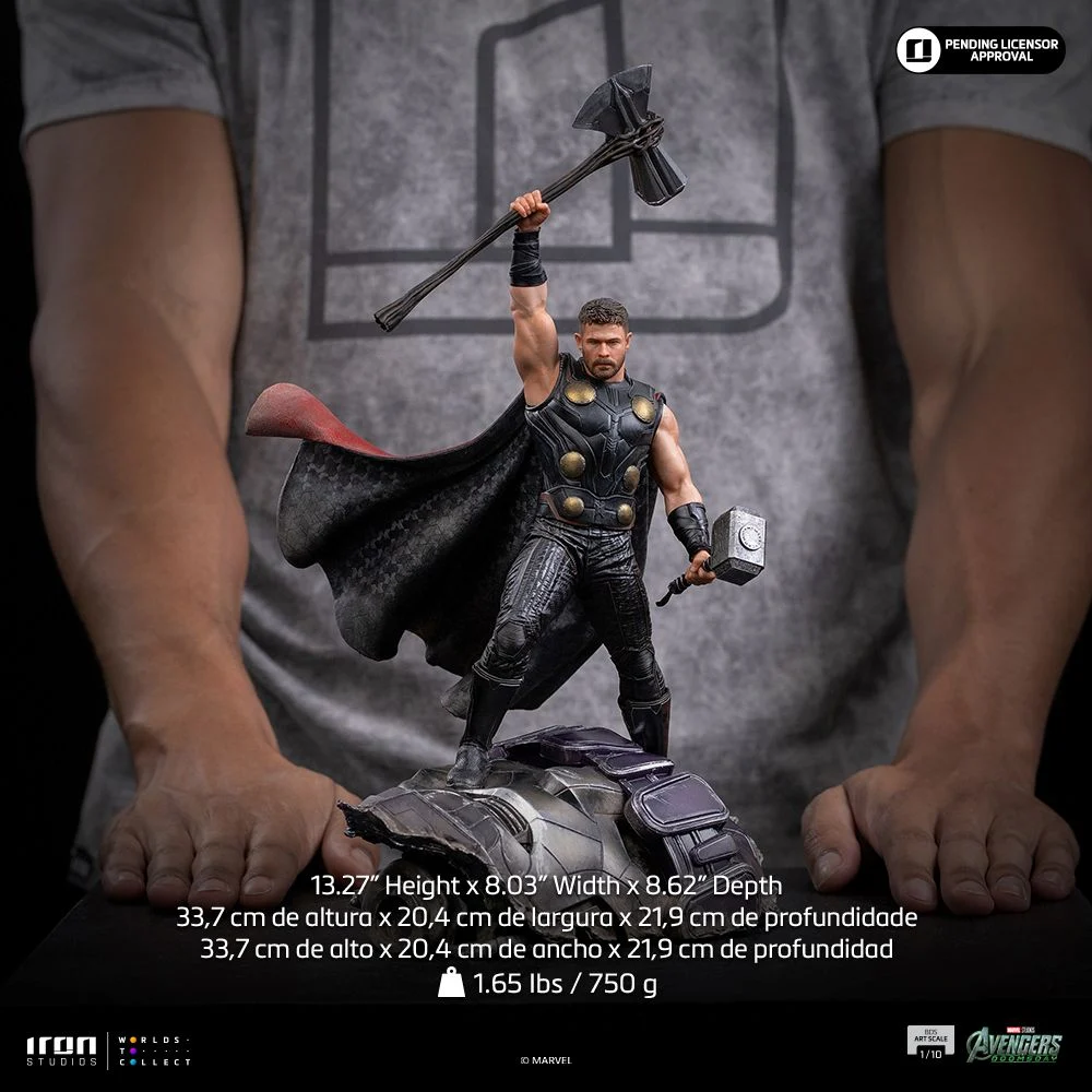 Iron Studios Thor Statue - Avengers Doomsday - Art Scale 1/10 - Image 4